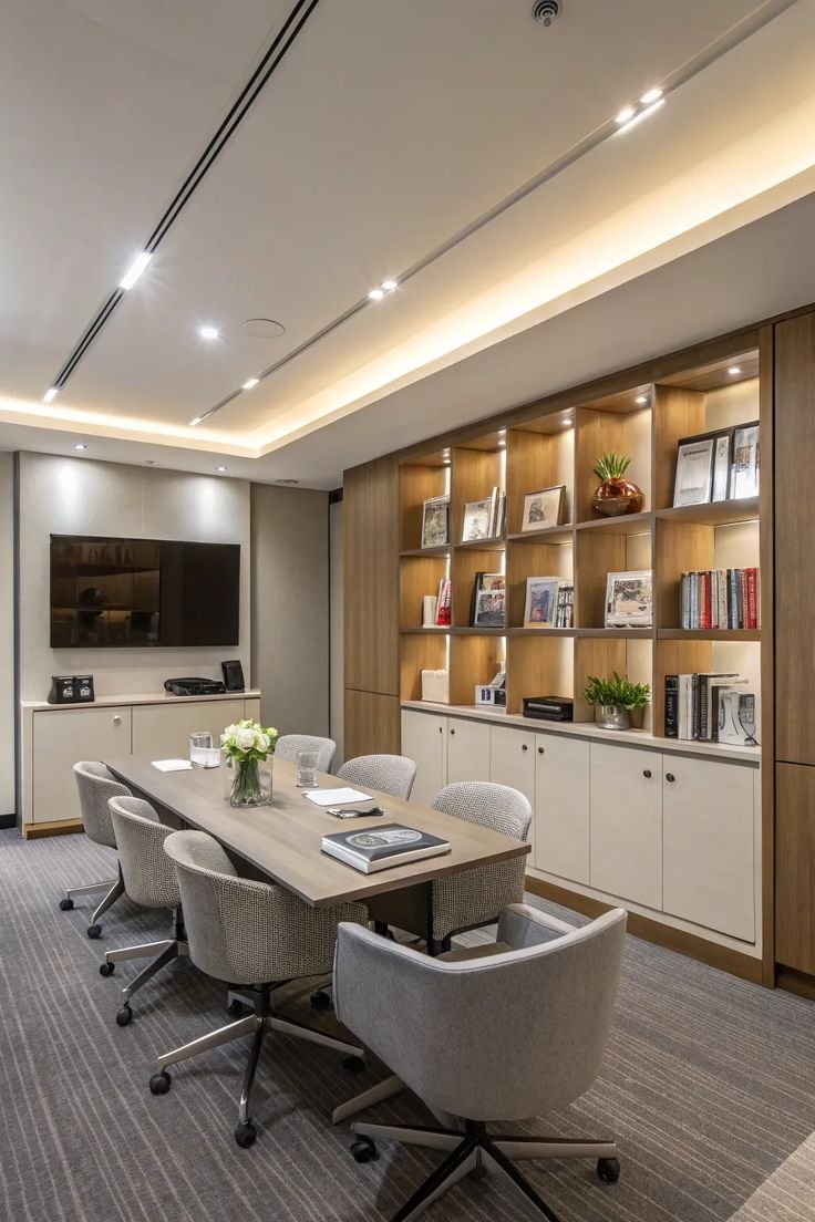 Sala de Reunião Compacta